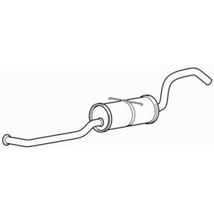 Premium Quality Centre Exhaust Middle Silencer For Volvo 960 B6254s 2.5 (1994-1996) Premium Quality Centre Exhaust Middle Silencer For Volvo 960 B6254s 2.5 (1994-1996)