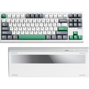 Mchose Mc-Gx87-11 Wireless Mechanical Keyboard Wired/2.4g/bt Tri-Mode Conne Tu Mchose Mc-Gx87-11 Wireless Mechanical Keyboard Wired/2.4g/bt Tri-Mode Conne Tu