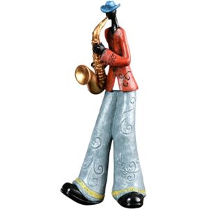 Sodial 2x(Jazz Band Player Figurines Vintage Musician Figure Resin Statues Desktop6900 Sodial 2x(Jazz Band Player Figurines Vintage Musician Figure Resin Statues Desktop6900