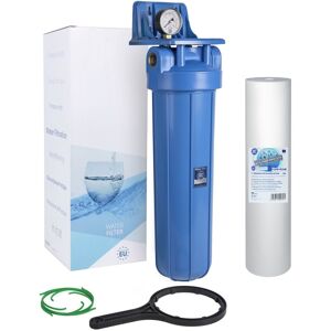 Aquafilter Big Blue Bb Jumbo 20” Filter Housing 1\" Bsp Free 20 Micron Cartridge Aquafilter Big Blue Bb Jumbo 20” Filter Housing 1\" Bsp Free 20 Micron Cartridge