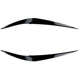 Sodial 3x(Front Headlight Cover Head Light Lamp Eyelid Eyebrow Trim Abs For X13596 Sodial 3x(Front Headlight Cover Head Light Lamp Eyelid Eyebrow Trim Abs For X13596