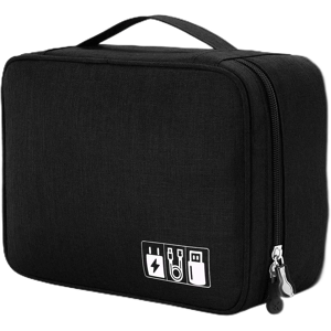 Does Not Apply Tech Pouch, 3 Layer Cables Organizer, Travel Electronics Organiser Accessory For Does Not Apply Tech Pouch, 3 Layer Cables Organizer, Travel Electronics Organiser Accessory For