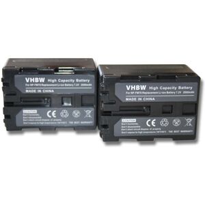Vhbw 2x Battery For Sony Dcr-Pc9e Dcr-Trv10 Dcr-Pc120e Dcr-Pc330 Dcr-Pc9 2000mah Vhbw 2x Battery For Sony Dcr-Pc9e Dcr-Trv10 Dcr-Pc120e Dcr-Pc330 Dcr-Pc9 2000mah
