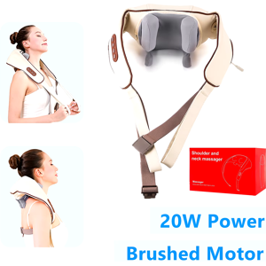 Unbranded 26w Brushless Neck Shoulder Massager Wireless Back Kneading Massage Shawl Relax Unbranded 26w Brushless Neck Shoulder Massager Wireless Back Kneading Massage Shawl Relax
