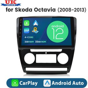 Awesafe Wireless Carplay Android 12 Car Stereo Radio Gps Sat Nav For Skoda Octavia 08-13 Awesafe Wireless Carplay Android 12 Car Stereo Radio Gps Sat Nav For Skoda Octavia 08-13