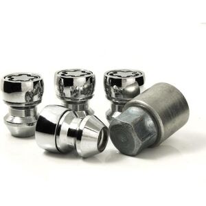 Set Of 4 Evo5 Mk5 Wheel Locking Nuts (Seat 60deg) Hex:21mm (M12x1.5) Len:34.5mm Set Of 4 Evo5 Mk5 Wheel Locking Nuts (Seat 60deg) Hex:21mm (M12x1.5) Len:34.5mm