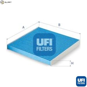 Ufi Filter Cabin Air 34.288.00 For Renault Smart H4b451/401 0.9l H4d 400 1.0l 3cyl Ufi Filter Cabin Air 34.288.00 For Renault Smart H4b451/401 0.9l H4d 400 1.0l 3cyl