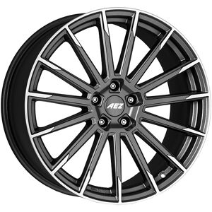 Alloy Wheel Aez Atlanta Titan 8.5x19 5x112 Graphite Matt/polished Mt1 Alloy Wheel Aez Atlanta Titan 8.5x19 5x112 Graphite Matt/polished Mt1