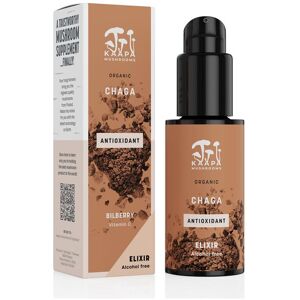 Organic Chaga Elixir Alcohol-Free 50ml (Kaapa Mushrooms) Organic Chaga Elixir Alcohol-Free 50ml (Kaapa Mushrooms)