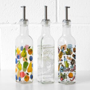 Craft Set Of 3 Glass Olive Oil Vinegar Drizzler Pourer Bottles 10oz Decorative 275ml Craft Set Of 3 Glass Olive Oil Vinegar Drizzler Pourer Bottles 10oz Decorative 275ml