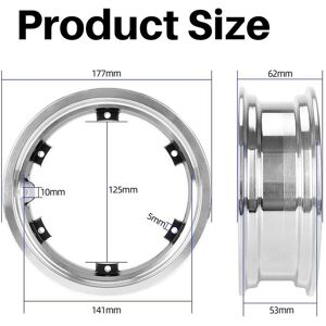 Eurowagens 10inch 10x2.70-6.5 Wheel Hub For 3 Dt3 Speedway 5 Electric Eurowagens 10inch 10x2.70-6.5 Wheel Hub For 3 Dt3 Speedway 5 Electric