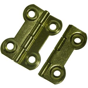 New 40 X Butterfly Fancy Hinges Ornate Eb Brass Plated 38mm X 28mm - Onestopdiy New 40 X Butterfly Fancy Hinges Ornate Eb Brass Plated 38mm X 28mm - Onestopdiy