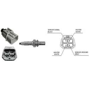 Post Cat Lambda Sensor For Nissan Primera 1.8 Qg18de 1999-2002 Lemark Llb796 Post Cat Lambda Sensor For Nissan Primera 1.8 Qg18de 1999-2002 Lemark Llb796