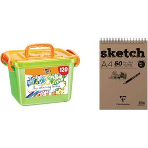 Bic Kids Colouring Set Of 120 Colouring Pencils And Felt Pens For Kids In Assort Bic Kids Colouring Set Of 120 Colouring Pencils And Felt Pens For Kids In Assort