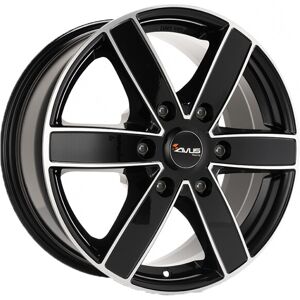 Alloy Wheel Avus Ac-V61 For Mercedes-Benz Sprinter 3 M1 6.5x16 6x130 Black Jay Alloy Wheel Avus Ac-V61 For Mercedes-Benz Sprinter 3 M1 6.5x16 6x130 Black Jay