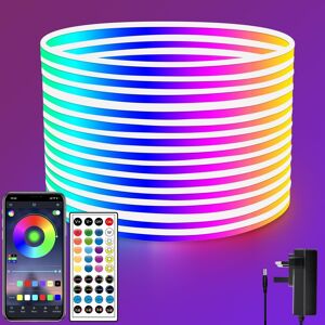 Segrass 10m Led Neon Lights Strip - 24v Rgb Led Strip With Remote And App Control - Ip6 Segrass 10m Led Neon Lights Strip - 24v Rgb Led Strip With Remote And App Control - Ip6