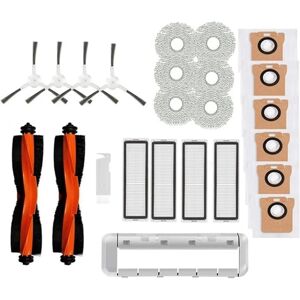 Sodial 2x(For Robot Vacuum X20+ / X20 Plus Main Side Brush Hepa Mop Cloth Dust7214 Sodial 2x(For Robot Vacuum X20+ / X20 Plus Main Side Brush Hepa Mop Cloth Dust7214