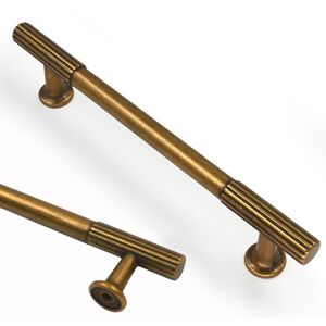 10 Pack Antique Brass Cabinet Pulls 5 Inch(128mm) Hole Centers Kitchen Cabinet H 10 Pack Antique Brass Cabinet Pulls 5 Inch(128mm) Hole Centers Kitchen Cabinet H