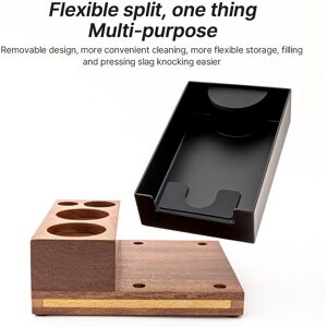 ⇧2-In-1 Tamping Station And Detachable Knock Box 51-54/58mm Coffee Sg ⇧2-In-1 Tamping Station And Detachable Knock Box 51-54/58mm Coffee Sg