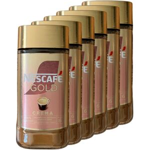 Nestlé Nescafé Gold Crema Intensity 6 Soluble Instant Coffee 6 X 200g Nestlé Nescafé Gold Crema Intensity 6 Soluble Instant Coffee 6 X 200g
