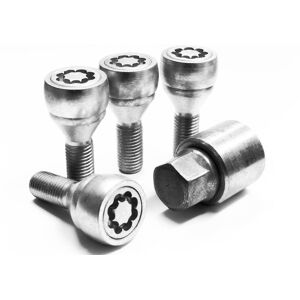 Set Of 4 Evo5 Mk5 Wheel Locking Bolts Hex:19mm (M12x1.5) Len:49mm Thread:25mm Set Of 4 Evo5 Mk5 Wheel Locking Bolts Hex:19mm (M12x1.5) Len:49mm Thread:25mm