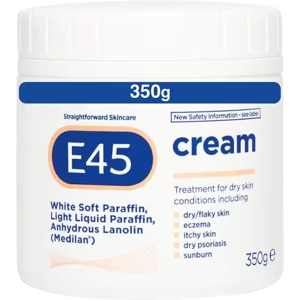 3 X E45 Moisturising Cream For Dry Skin 350g Uk Seller 3 X E45 Moisturising Cream For Dry Skin 350g Uk Seller
