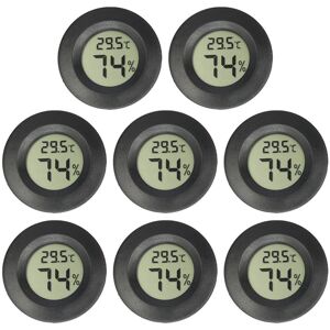 Sodial 3x(8pcs Lcd Digital Hygrometer Round Temperature Humidity Sensor For3188 Sodial 3x(8pcs Lcd Digital Hygrometer Round Temperature Humidity Sensor For3188
