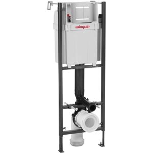 Wirquin Initio Compact Wc Frame With Chrome Flush Plate Bun/55950026/76948 Wirquin Initio Compact Wc Frame With Chrome Flush Plate Bun/55950026/76948