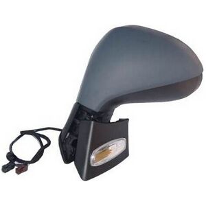 Peugeot 207 2006+ Electric Heated Complete Right Side Mirror - Side Mirror Peugeot 207 2006+ Electric Heated Complete Right Side Mirror - Side Mirror