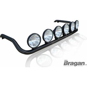 Bragan™ Roof Bar + Spot Lamps For Volvo Fh4 2013 - 2021 Globetrotter Xl Stainless Black Bragan™ Roof Bar + Spot Lamps For Volvo Fh4 2013 - 2021 Globetrotter Xl Stainless Black
