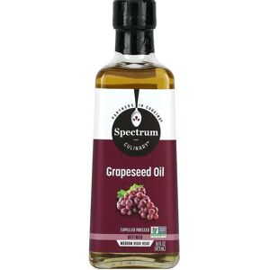 Spectrum Culinary, Grapeseed Oil, Expeller Pressed, 16 Fl Oz (473 Ml) Spectrum Culinary, Grapeseed Oil, Expeller Pressed, 16 Fl Oz (473 Ml)
