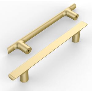 9build 10 Pack 128mm Gold Cupboard Handles For Drawer&wardrobe Kitchen Cabinet Handles 9build 10 Pack 128mm Gold Cupboard Handles For Drawer&wardrobe Kitchen Cabinet Handles