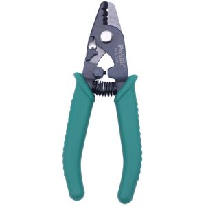 Pro'Skit 3x( Fiber Optic Cable Stripping Pliers Wire Stripper (148mm) 8pk-326 V3l2)9039 Pro'Skit 3x( Fiber Optic Cable Stripping Pliers Wire Stripper (148mm) 8pk-326 V3l2)9039