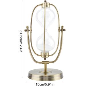 Hg Rotatable Sand Timer Transparent Glass Sandglass Clock Home Decor Gifts 2542 Hg Rotatable Sand Timer Transparent Glass Sandglass Clock Home Decor Gifts 2542
