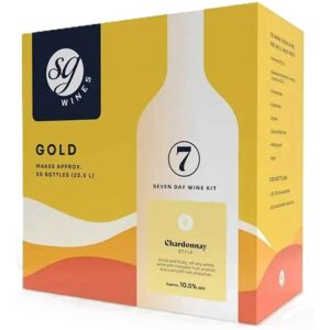 Chardonnay Style Wine Kit 30 Bottle Sg Wines Gold Chardonnay Style Wine Kit 30 Bottle Sg Wines Gold