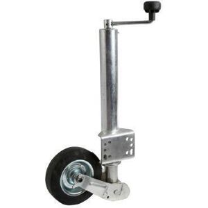 Neilsen 60mm Jockey Wheel Telescopic Wind Up Trailer Caravan Heavy Duty 300kg Ct5591 Neilsen 60mm Jockey Wheel Telescopic Wind Up Trailer Caravan Heavy Duty 300kg Ct5591