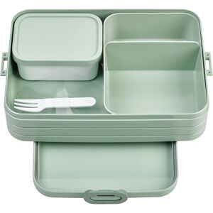 Mepal Bento Box Large - Lunch Box With Bento Box - For 4 Sandwiches Or 8 Slices Mepal Bento Box Large - Lunch Box With Bento Box - For 4 Sandwiches Or 8 Slices