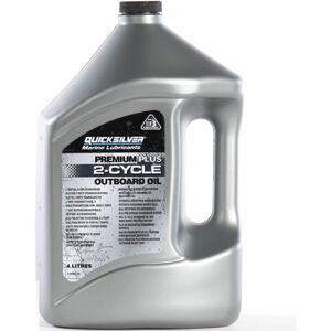 Quicksilver Premium Plus 2-Cycle Outboard Oil - 4ltr - 2 Stroke - 92-858027qb1 Quicksilver Premium Plus 2-Cycle Outboard Oil - 4ltr - 2 Stroke - 92-858027qb1