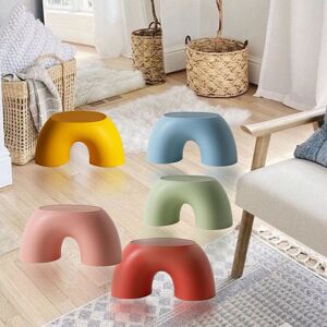 (Green)Children'S Stool Plastic Children'S Stool Non-Slip Footstool (Green)Children'S Stool Plastic Children'S Stool Non-Slip Footstool