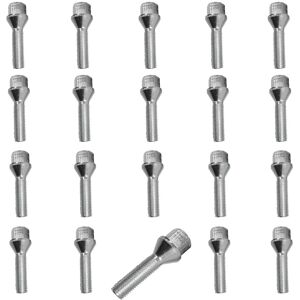 Tracer 20 Extended Wheel Bolts Tapered M12x1,5 50mm For Renault Suzuki Toyota . Tracer 20 Extended Wheel Bolts Tapered M12x1,5 50mm For Renault Suzuki Toyota .