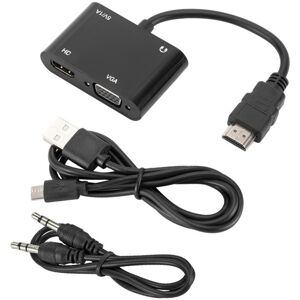 Sodial 3x(1080p 1 In 1 Out To Vga Converter Computer Projection To Adapter For 1455 Sodial 3x(1080p 1 In 1 Out To Vga Converter Computer Projection To Adapter For 1455