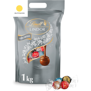 Does Not Apply Lindor Chocolate Silver Truffles Bag - Approx 80 Balls, 1 Kg - Chocolate Does Not Apply Lindor Chocolate Silver Truffles Bag - Approx 80 Balls, 1 Kg - Chocolate