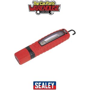 Sealey Led360r Rechargeable 360° Inspection Light 8w & 3w Smd Led - Red Sealey Led360r Rechargeable 360° Inspection Light 8w & 3w Smd Led - Red