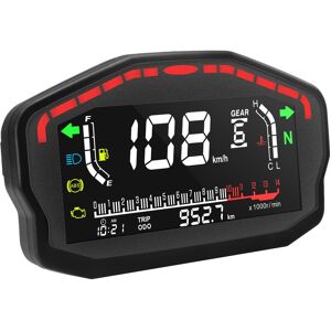 Sodial 1set Motorcycle Digital Dash Digital Panel Universal 1,2,4 Cylinders Black Y2r6 Sodial 1set Motorcycle Digital Dash Digital Panel Universal 1,2,4 Cylinders Black Y2r6