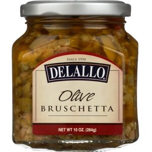 Olive Bruschetta 10 Oz(Case Of 6) By Delallo Olive Bruschetta 10 Oz(Case Of 6) By Delallo