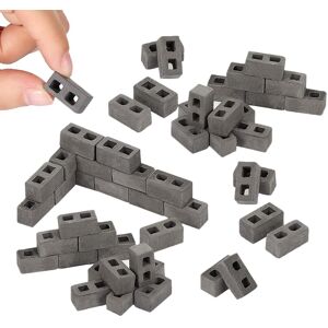 Sodial 300 Packs Cinder Blocks 1/12 Scale Bricks Concrete Miniature Bricks Tiny6769 Sodial 300 Packs Cinder Blocks 1/12 Scale Bricks Concrete Miniature Bricks Tiny6769
