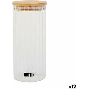 Quttin Borosilicate Glass Jar - 1.05L - Kitchenware Quttin Borosilicate Glass Jar - 1.05L - Kitchenware