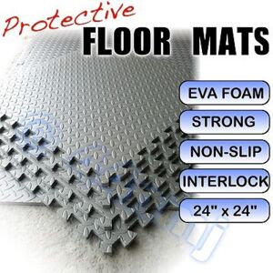 Asc 12mm Workshop Flooring Mats Play Room Home Gym Etc Light Grey 128 Sq Ft Asc 12mm Workshop Flooring Mats Play Room Home Gym Etc Light Grey 128 Sq Ft