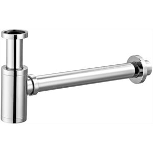 Bottle Trap Basin Waste Round Bathroom Sink Modern Chrome Solid Brass Enki W25 Bottle Trap Basin Waste Round Bathroom Sink Modern Chrome Solid Brass Enki W25