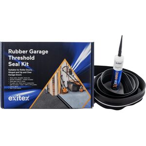 Exitex Garage Floor Threshold Seal Kit 2515mm With Adhesive Draught Excluder Exitex Garage Floor Threshold Seal Kit 2515mm With Adhesive Draught Excluder